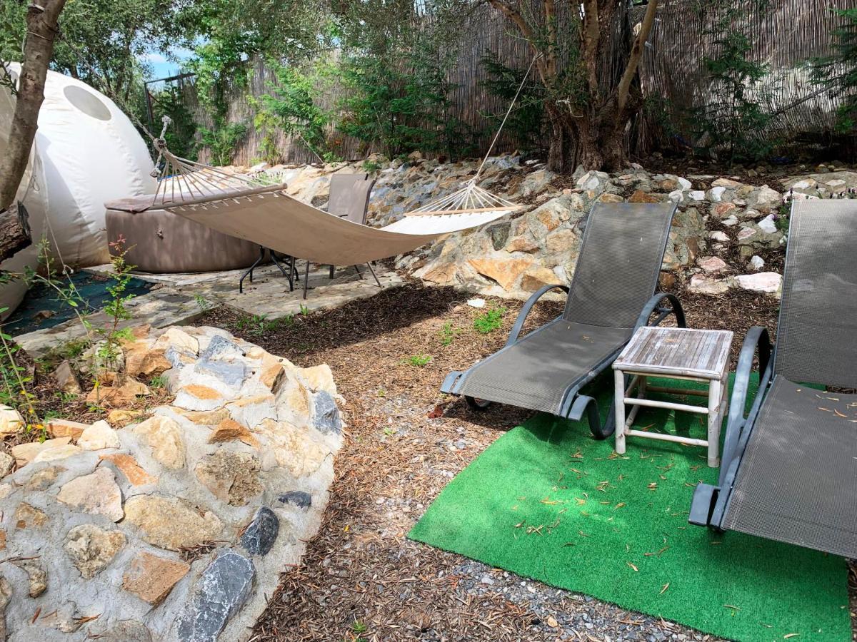 Bubble Tent Hotel Nea Moudania Exterior foto