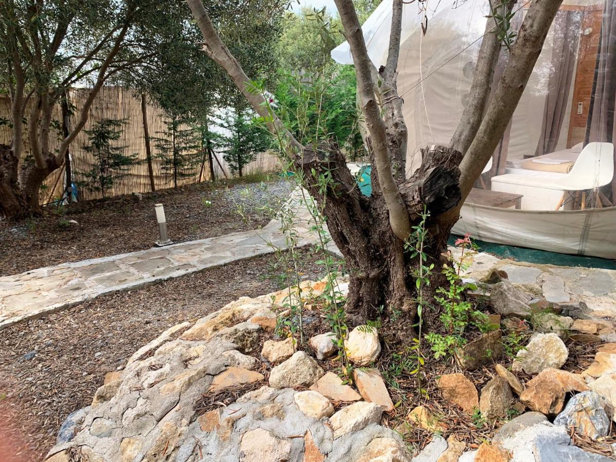 Bubble Tent Hotel Nea Moudania Exterior foto