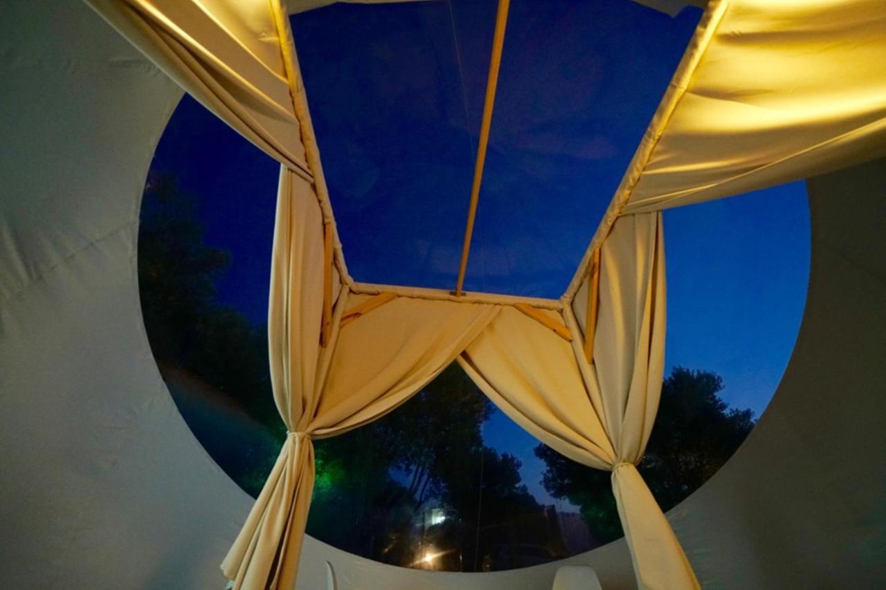 Bubble Tent Hotel Nea Moudania Exterior foto