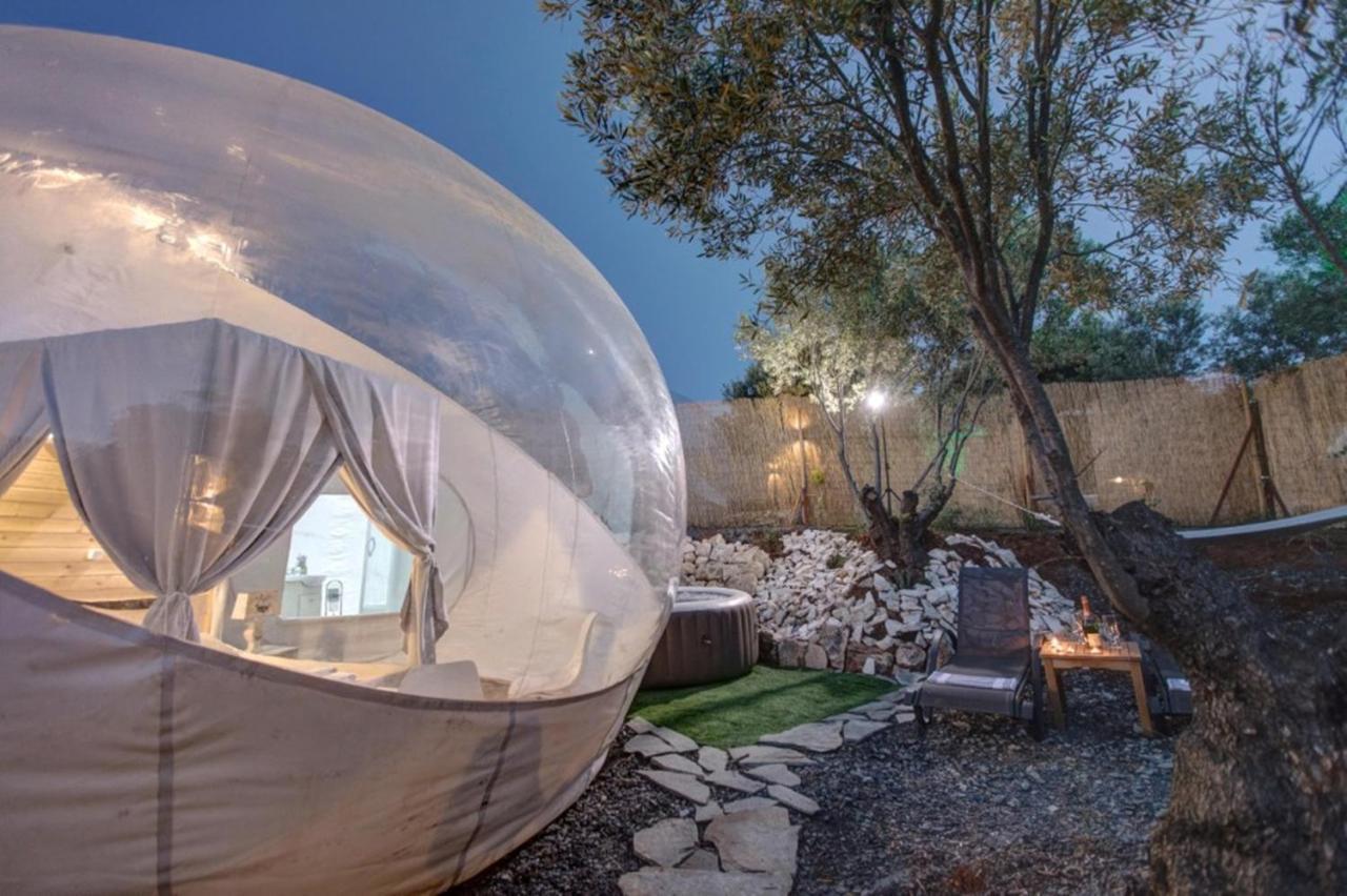 Bubble Tent Hotel Nea Moudania Exterior foto
