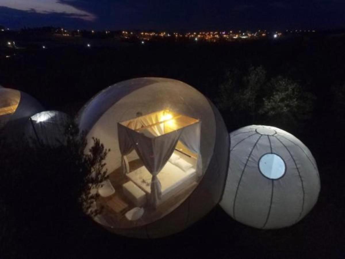Bubble Tent Hotel Nea Moudania Exterior foto