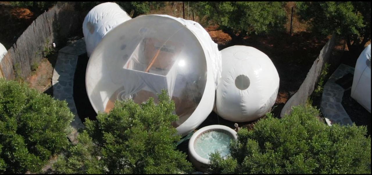 Bubble Tent Hotel Nea Moudania Exterior foto